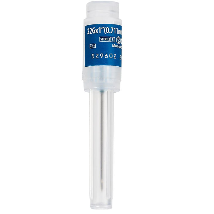 Covidien Disposable Needle-Polyropylene Hub 22G x 1in