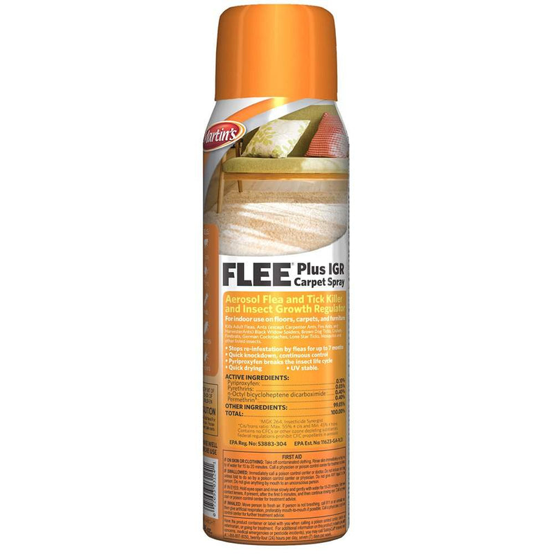 Martins FLEE Plus IGR Carpet Spray