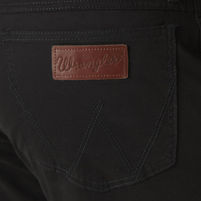 Wrangler Men's 88 Slim Straight Black Jeans