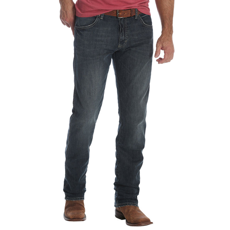 Wrangler Mens 88 Slim Straight Dark Wash Jeans