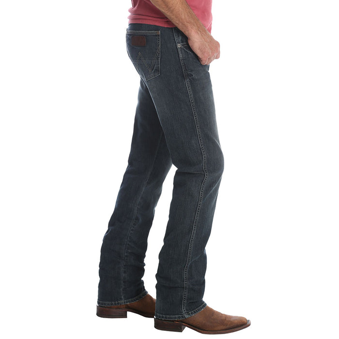 Wrangler Mens 88 Slim Straight Dark Wash Jeans