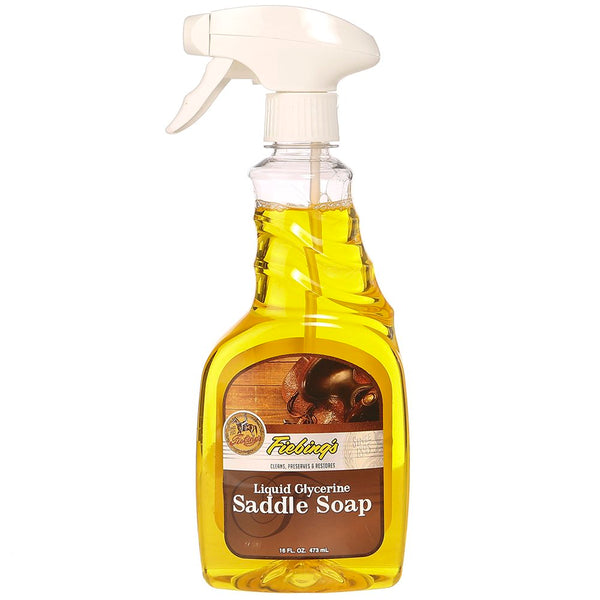 Fiebing  Liquid Glycerin Saddle Soap Spray -  16 fl oz bottle