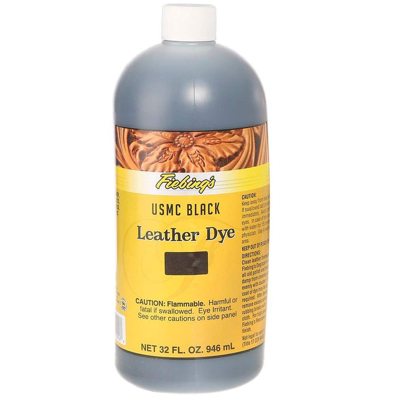 Fiebing Chemical Co USMC Black Leather Dye