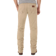 Men's Retro Slim Fit Straight Leg Fawn Jeans