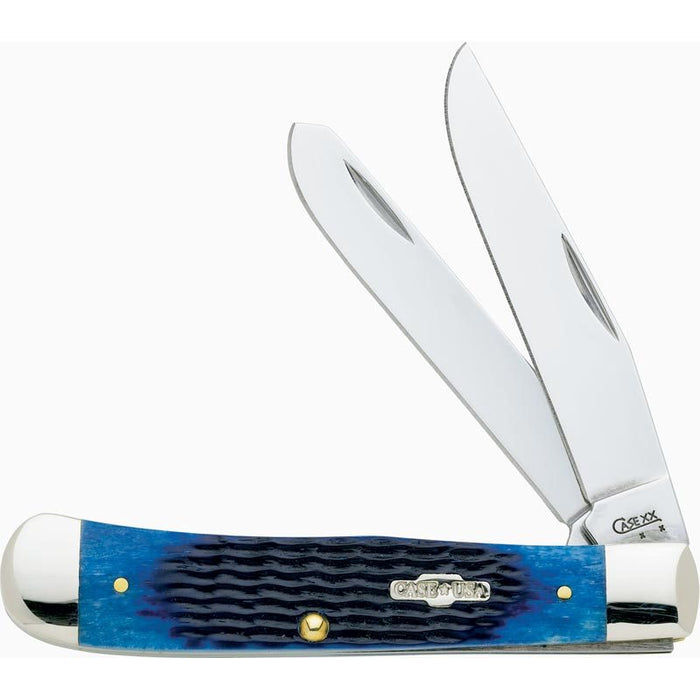 Blue Bone Trapper Knife
