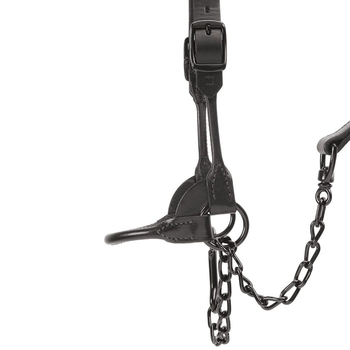 Weaver Leather Leather Black Magic Show Halter Large