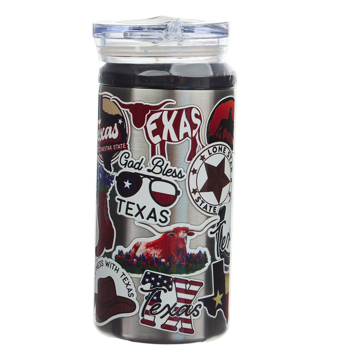 Carson Gifts Texas 4 In 1 Stainless Steel Tumbler