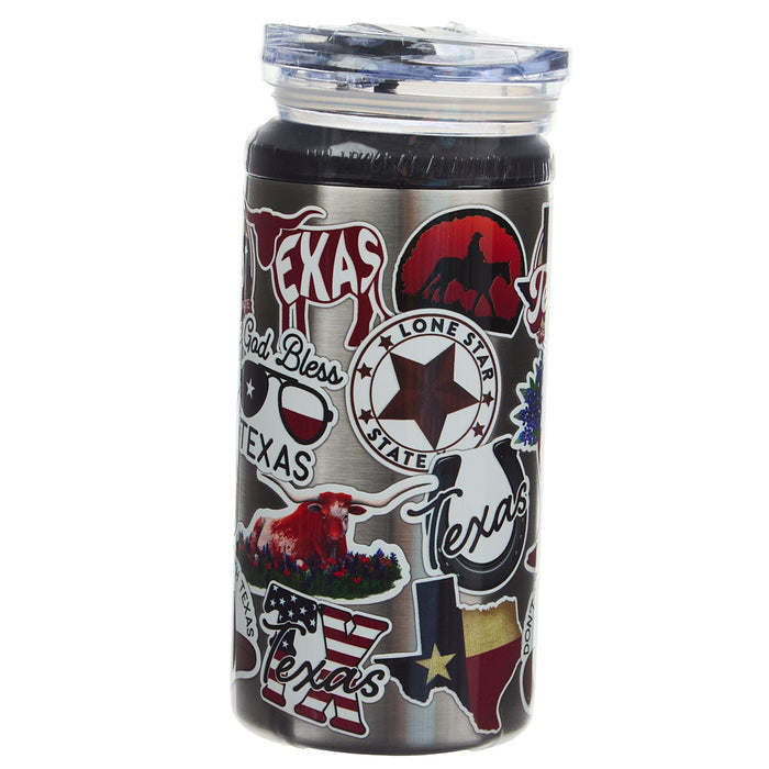 Carson Gifts Texas 4 In 1 Stainless Steel Tumbler