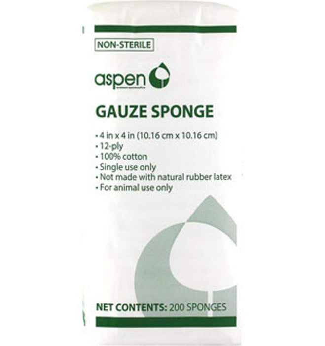 Covidien Dermacea 4x4 12 ply Gauze Sponges 200ct