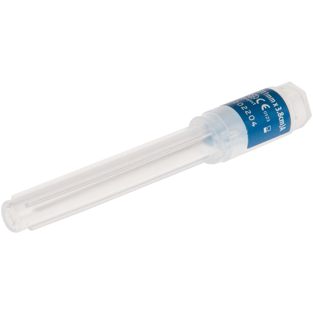 Monoject Rigid Pack Hypodermic Needle with Polypropylene Hub 18g x 1 (100 Count)