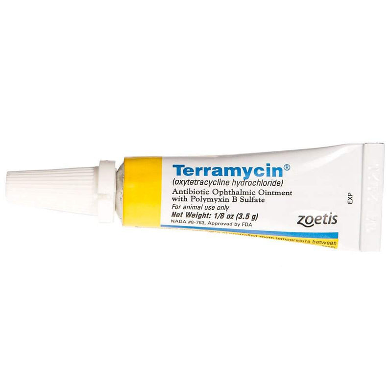 Zoetis Animal Health Terramycin Opthalmic Ointment 1/8oz