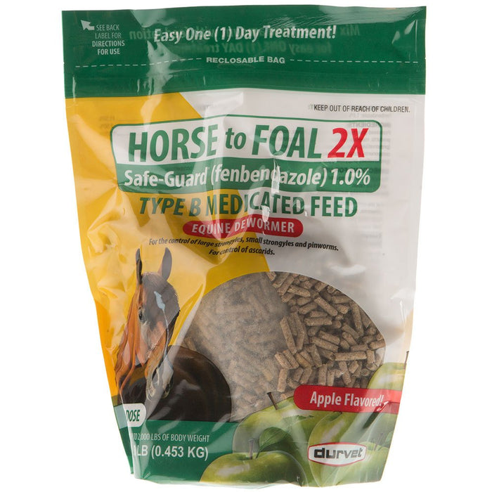 Safe-Guard Horse To Foal 2X Wormer