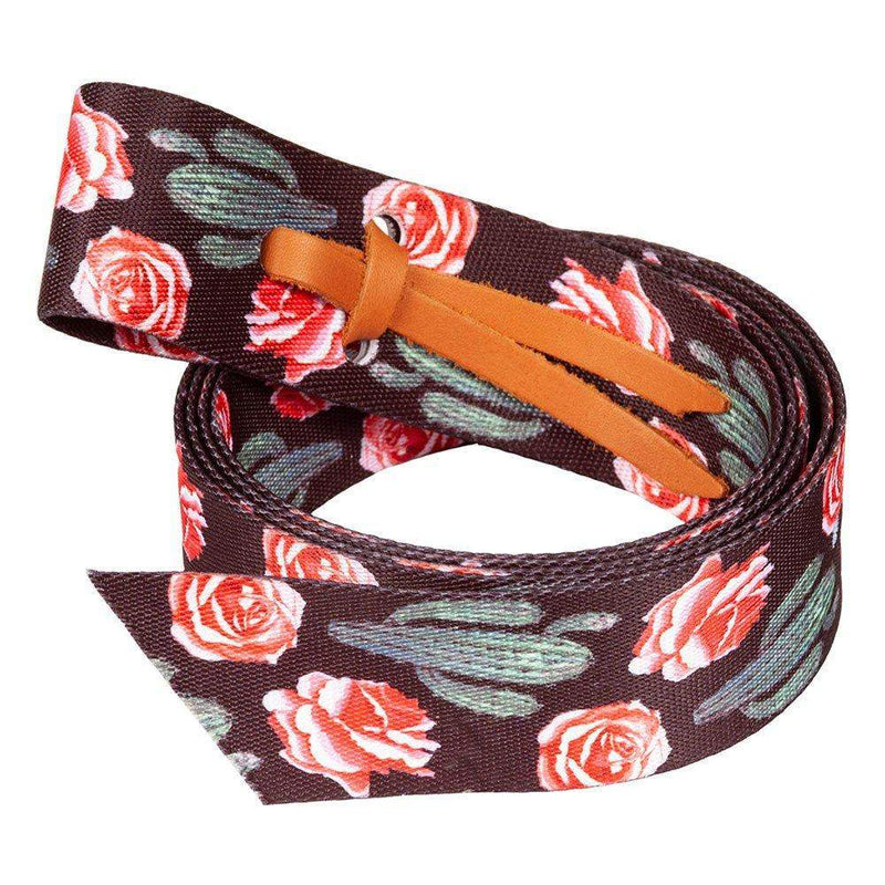 Mustang Fashion Prints Nylon Saddle Tie Strap