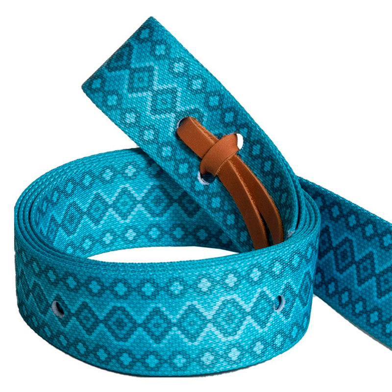 Mustang Fashion Prints Nylon Saddle Tie Strap
