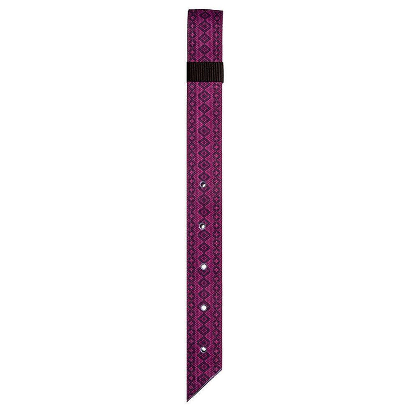 Mustang Fashion Prints Nylon Saddle Off Billet Strap