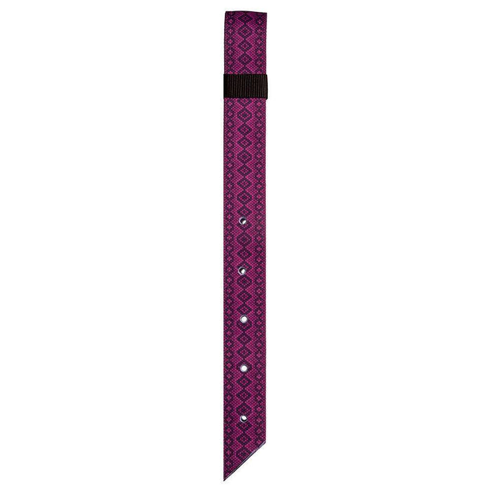 Mustang Fashion Prints Nylon Saddle Off Billet Strap