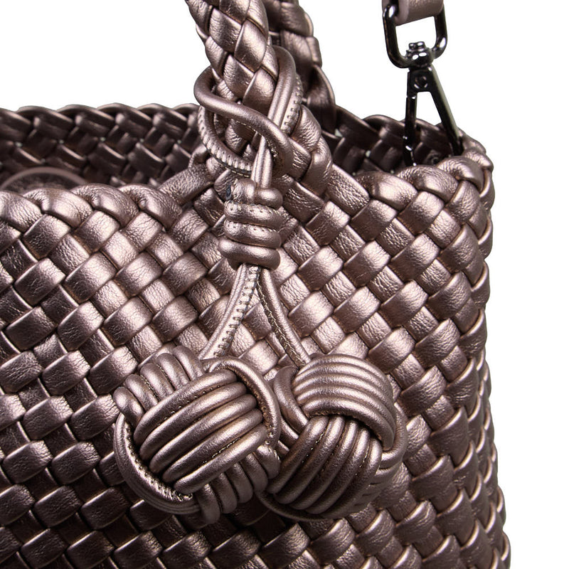 NRS Bronze Woven Purse