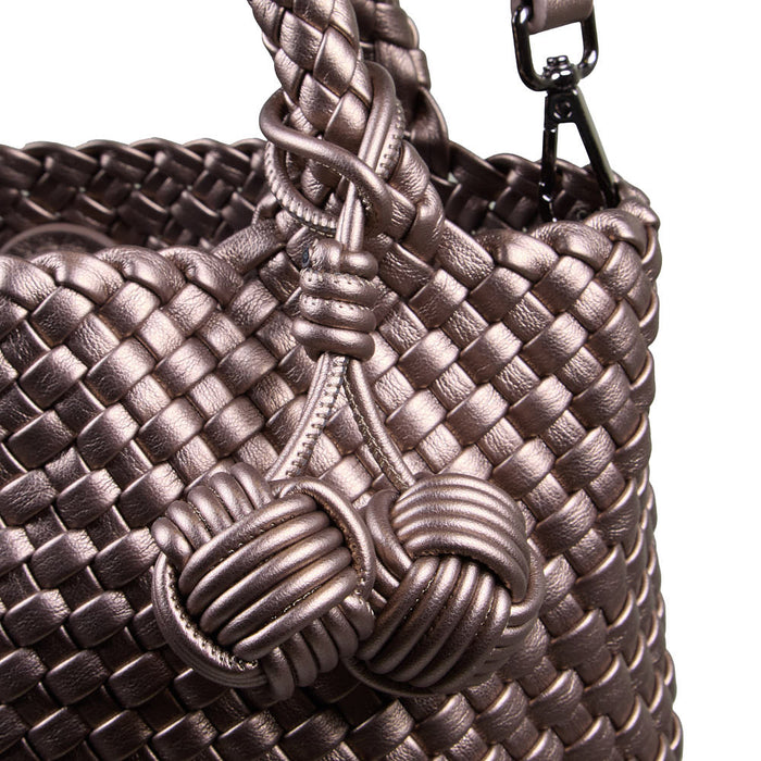 NRS Bronze Woven Purse