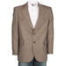 Men's Circle S Brown Plano Sport Coat