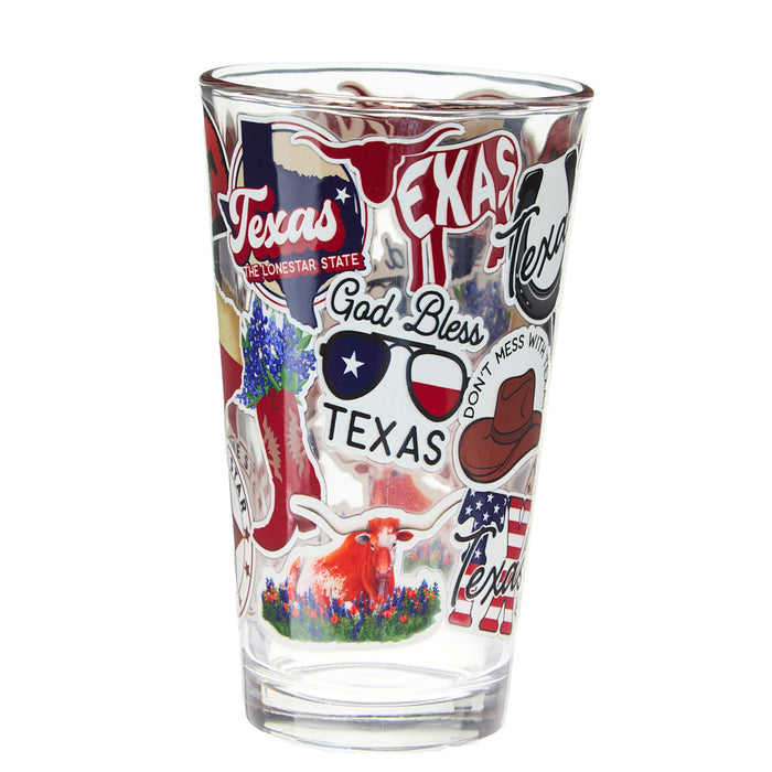 Carson Gifts Texas Pint Glass