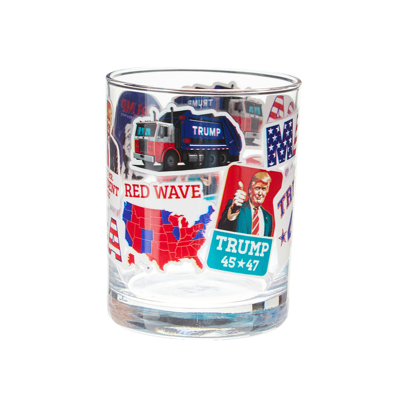 Carson Gifts Trump Rocks Glass
