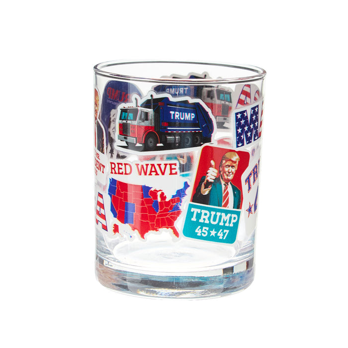 Carson Gifts Trump Rocks Glass