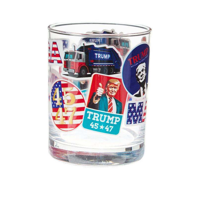 Carson Gifts Trump Rocks Glass