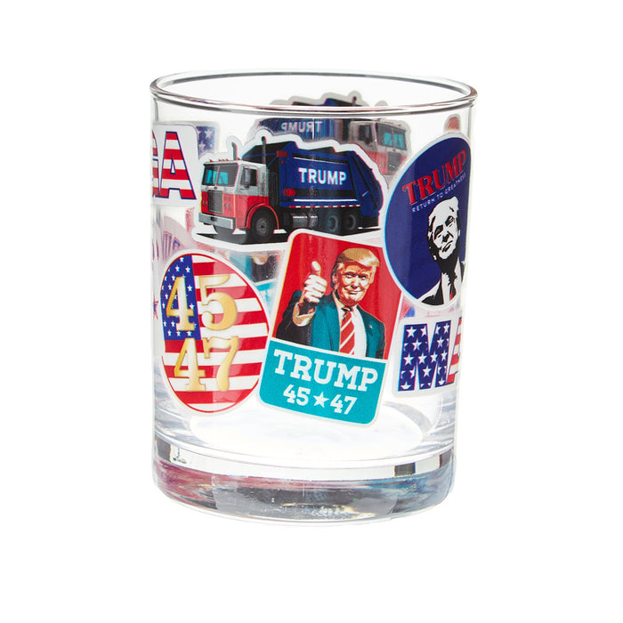 Carson Gifts Trump Rocks Glass