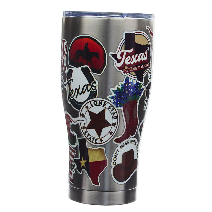 Carson Gifts Fort Worth 30oz Stainless Steel Tumbler