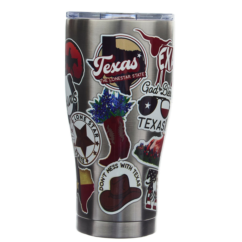 Carson Gifts Fort Worth 30oz Stainless Steel Tumbler