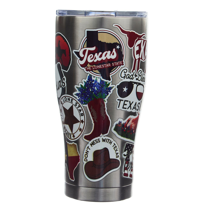 Carson Gifts Fort Worth 30oz Stainless Steel Tumbler