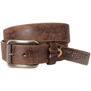 Men's Brown Bomber Belt
