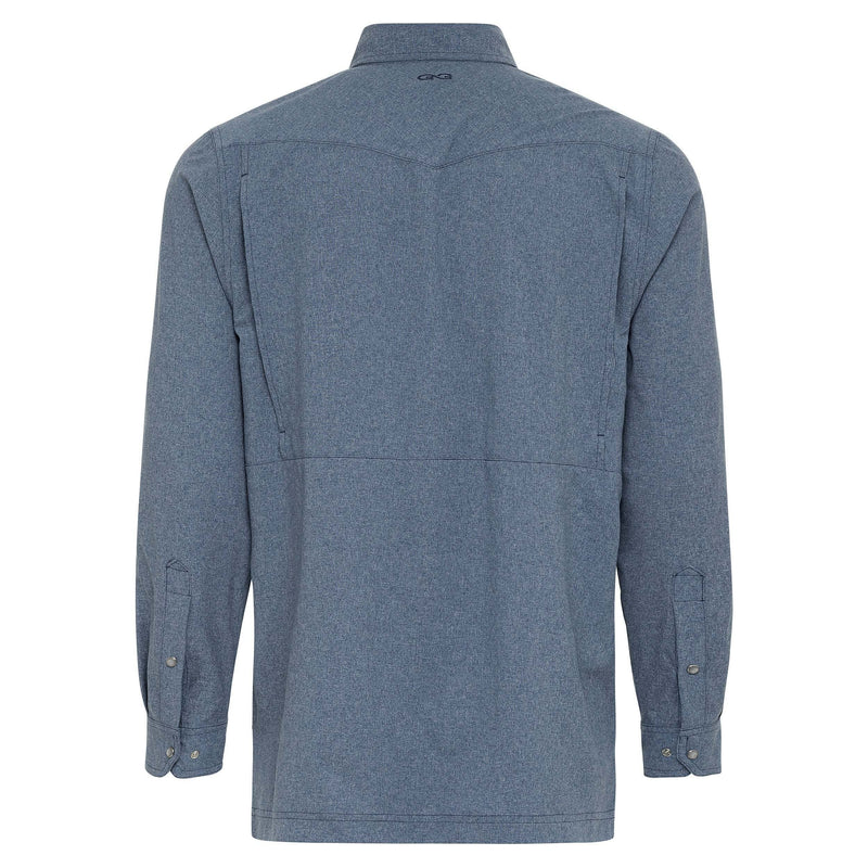 Game Guard Men's Deep Water Pearl Snap Shirt
