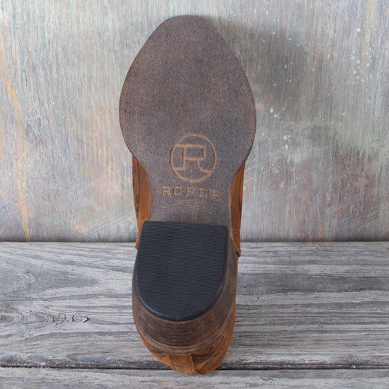 Roper Footwear Cognac Ava Booties