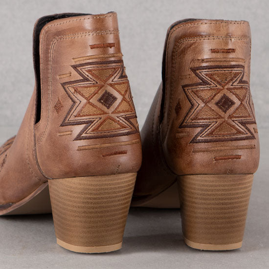Roper Footwear Rowdy Aztec Burnished Leather Boots