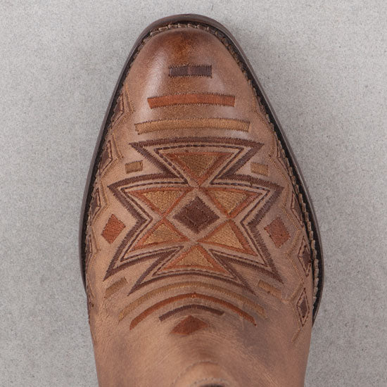 Roper Footwear Rowdy Aztec Burnished Leather Boots