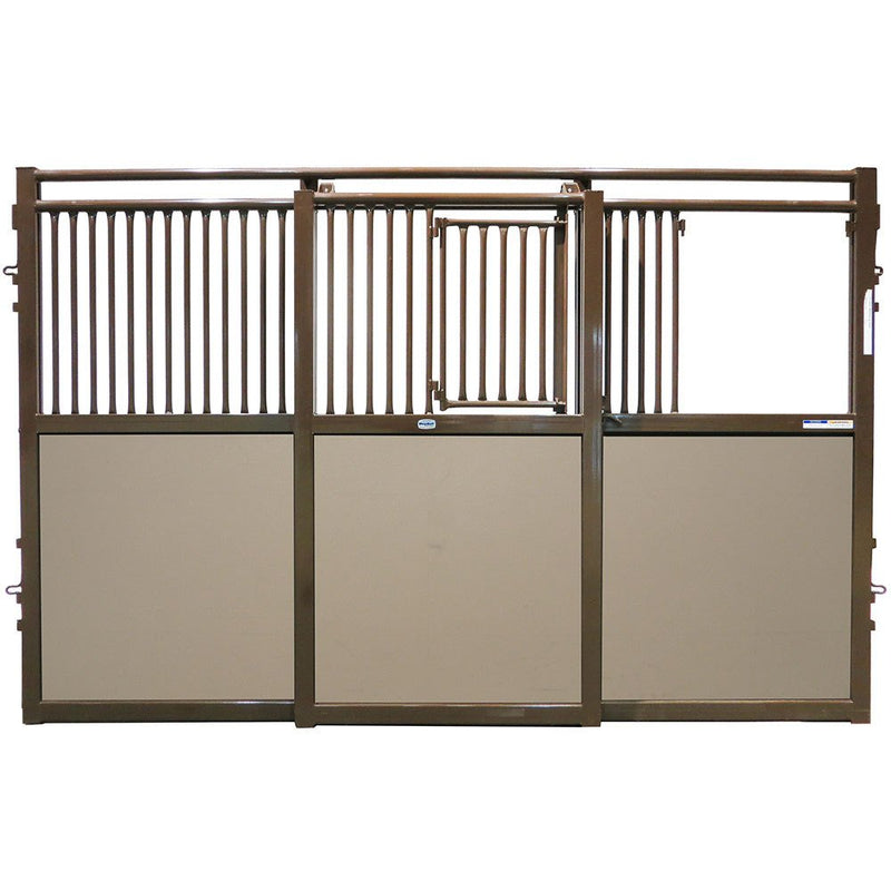 Premier Stall Front 10` Bar Poly Installed