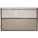 Premier Stall Panel 10` Bar Poly Installed