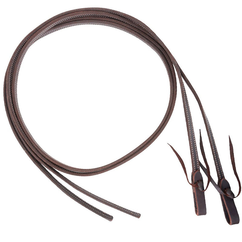Heavy Latigo Doubled & Stitched Split Reins