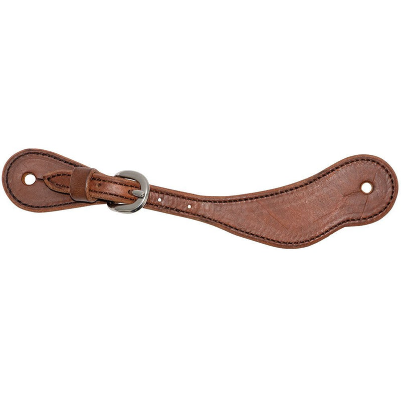 Brown Harness Cowboy Mens Spur Straps