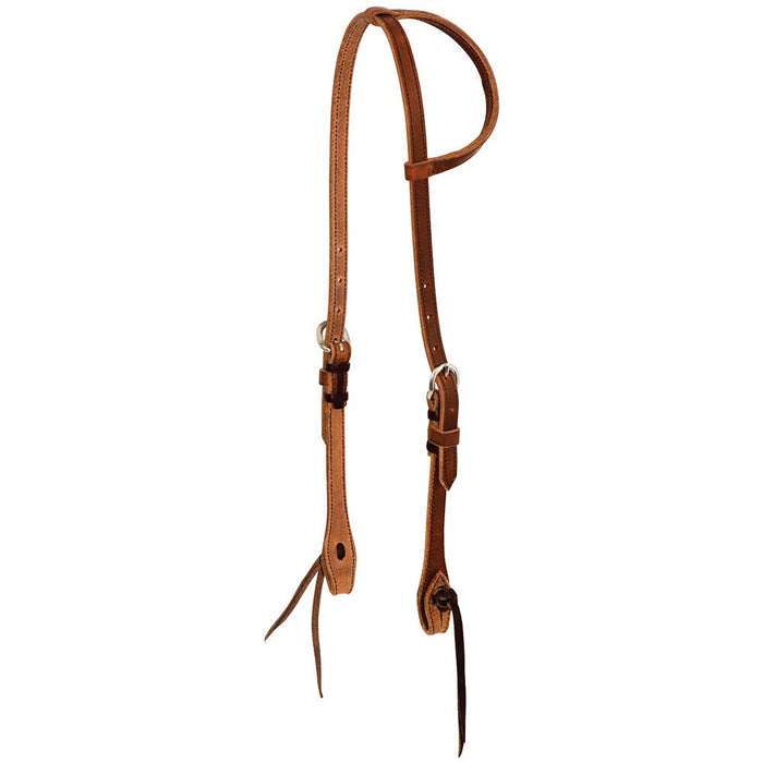 Wildfire Saddlery 5/8” Twisted & Tied Slip Ear Headstall