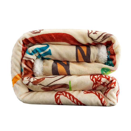 Hiend Accents Paseo Road by Retro Rodeo 54x68 Campfire Sherpa Throw