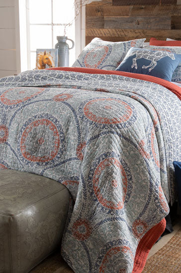 Rod's True Western Circle Home Quilt