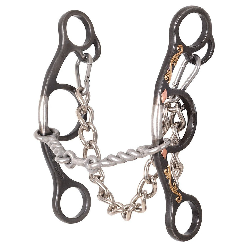 Morso Per Cavalli Classic Equine Sherry Cervi – Corto, Gambo Diamante, O-Ring Quadrato - Foto 2