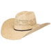 Bangora HD Burlap Open Crown 4 1/2 Brim