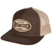 Brown/Tan Fastback Logo Cap