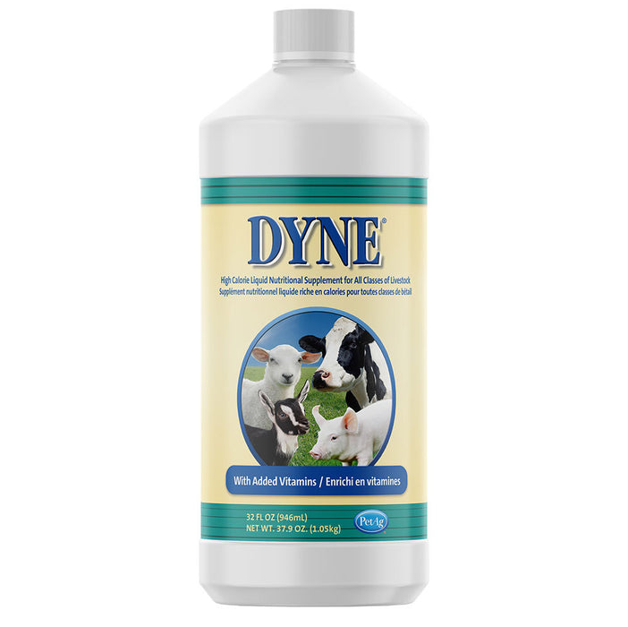 Dyne High Calorie Liquid for Livestock 32 oz