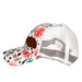 Weaver Leather Floral Water Color Mesh Cap