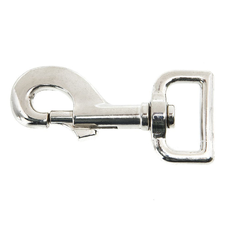 5/8 inch Nickel Plated Flat Swivel Snap
