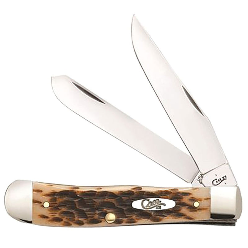 Amber Bone Peach Seed Jig Trapper w/Clip